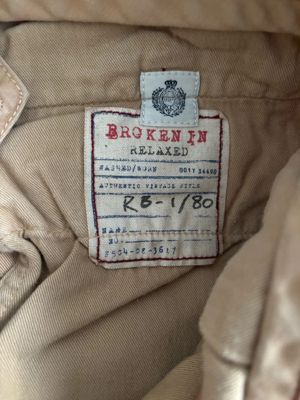 J.Crew Men's Khaki Casual Shorts Size 34W